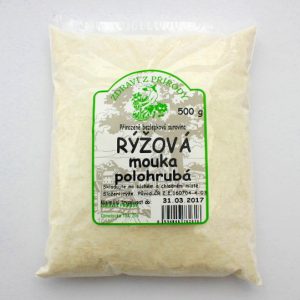 Zdraví z přírody Mouka rýžová polohrubá 500g
