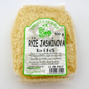 Zdraví z přírody Rýže jasmínová bílá 500g