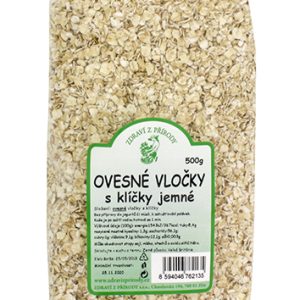 Zdraví z přírody Vločky ovesné jemné 500g