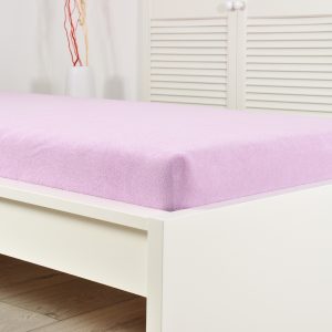 B.E.S. – Petrovice, s.r.o. Prostěradlo FROTÉ dětské – Fialová Rozměr: 60 x 120