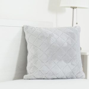 B.E.S. – Petrovice, s.r.o. Polštářek Dekorační 45×45 mikroflanel – šedý