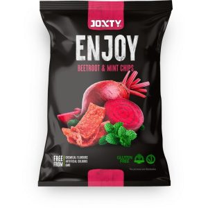 Enjoy Chips SE JOXTY ENJOY CHIPS Bramborové chipsy s červenou řepou a mátou 40 g
