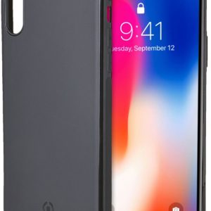 CELLY Ghostskin zadní TPU kryt pro Apple iPhone X/XS, černý