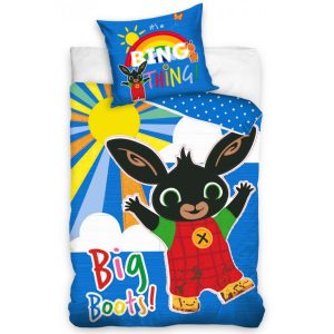 TipTrade Bavlněné povlečení 140×200 + 70×90 cm – Bing barevná duha