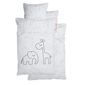 Done by Deer Povlečení Dreamy Dots bílé Rozměr: Done By Deer Junior: 40×60+100×135 cm