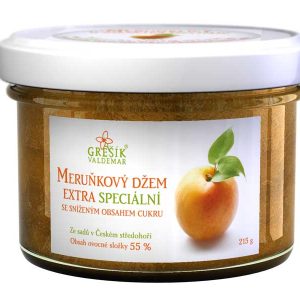 GREŠÍK Džem Meruňkový extra Speciální 215g
