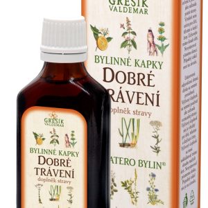 GREŠÍK Devatero bylin kapky Dobré trávení kapky 50 ml