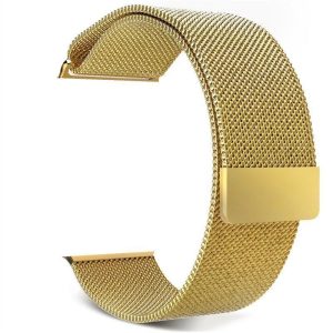 eses Milánský tah pro Apple Watch – Zlatý, 42mm, 44mm, 45mm, 49mm