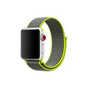 eses Nylonový řemínek pro Apple Watch – Světle žlutý 38mm, 40mm, 41mm