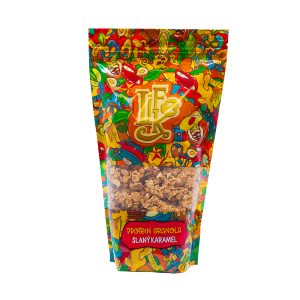 LIFELIKE Granola protein slaný karamel 400 g