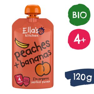 Ella’s Kitchen BIO Banán s broskví (120 g)