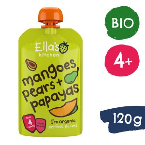 Ella’s Kitchen BIO Mango, hruška a papája (120 g)