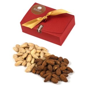 NUTSMAN degustační sada DUO – mandle pražené solené + mandle uzené 2 x 70 g