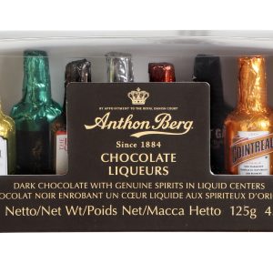 Anthon Berg lahvičky s alkoholem „liquers“ 8 ks 125 g