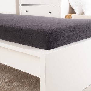 B.E.S. – Petrovice, s.r.o. Prostěradlo FROTÉ dětské – Antracit Rozměr: 60 x 120