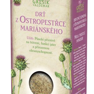 GREŠÍK Drť z ostropestřce mariánského 150 g krab.