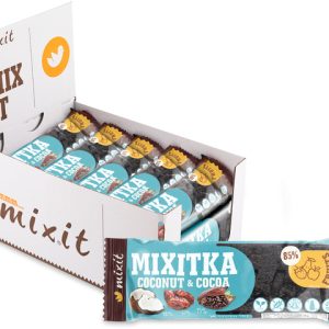 MIXIT Tyčinka Mixitka bez lepku kokos + kakao