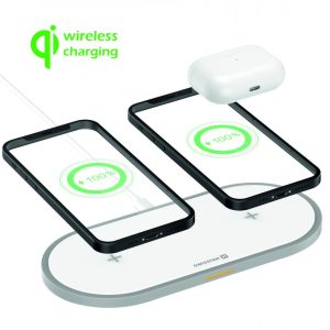 Bezdrátová nabíječka SWISSTEN Wireless 2in1 20 W