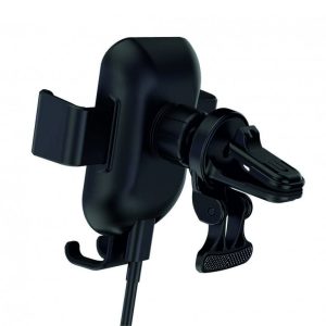Swissten GW1-AV5 gravitační držák na telefon do ventilace s bezdrátovým nabíjením