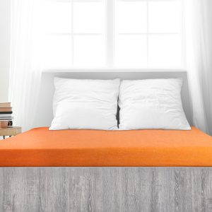 B.E.S. – Petrovice, s.r.o. Prostěradlo Froté PERFECT – Sytá oranžová Rozměr: 180 x 200