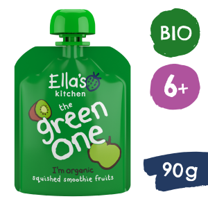 Ella’s Kitchen BIO GREEN ONE Kiwi s jablkem a banánem  (90 g)