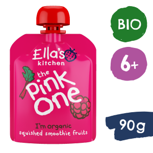 Ella’s Kitchen BIO PINK ONE ovocné smoothie s rebarborou (90 g)