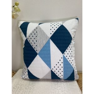 B.E.S. – Petrovice, s.r.o. Bavlněný krepový potah na polštářek 40×40 – vzor Diamanty