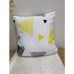 B.E.S. – Petrovice, s.r.o. Bavlněný potah na polštářek 40×40 – vzor Triangle