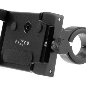 FIXED Bikee ALU hlinikový držák mobilního telefonu na kolo, černý