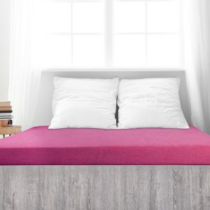 B.E.S. – Petrovice, s.r.o. Prostěradlo Froté PERFECT – Fuchsiová Rozměr: 180 x 200