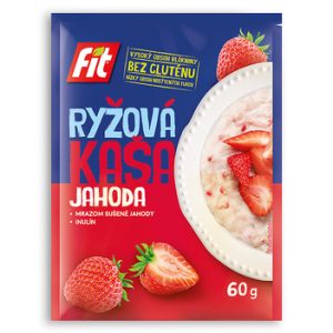 Fit-rýžová kaše jahoda 60g