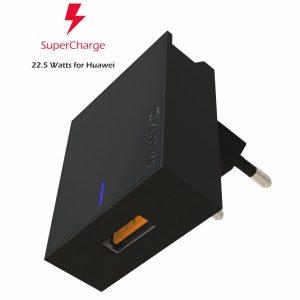 SWISSTEN síťová nabíječka pro Huawei Super Charge, 22,5 W, černá