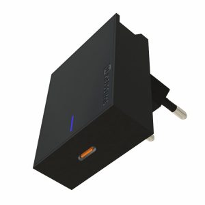 SWISSTEN síťová nabíječka USB-C, Power Delivery 3.0, 45 W Barva: Černá