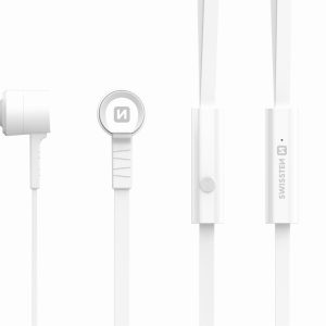 SWISSTEN sluchátka Earbuds Rainbow YS-D2 (EKO BALENÍ) Barva: Bílá