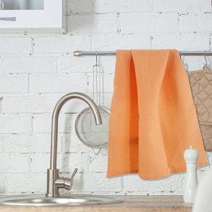 B.E.S. – Petrovice, s.r.o. Kuchyňská utěrka wafle 40×60 cm, 3ks v balení – Meruňková