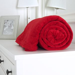 B.E.S. – Petrovice, s.r.o. Deka mikroflanel EXCLUSIVE 150×200 – Dark red