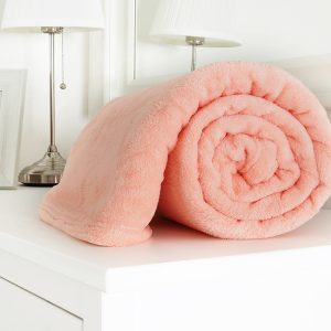 B.E.S. – Petrovice, s.r.o. Deka mikroflanel EXCLUSIVE 150×200 – Peach
