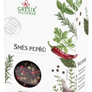 GREŠÍK Dobré koření Směs pepřů 50 g