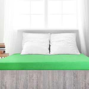 B.E.S. – Petrovice, s.r.o. Prostěradlo Froté PERFECT – Jarní zelená Rozměr: 140 – 160 x 200