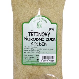 Zdraví z přírody Cukr třtinový Golden 500g