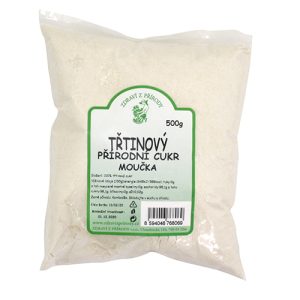 Zdraví z přírody Třtinový cukr moučka 500g