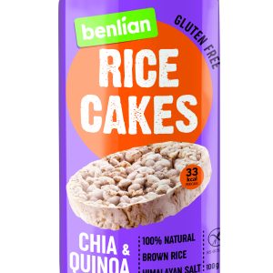 Benlian Rice cakes rýžové chlebíčky chia a quinoa 100 g