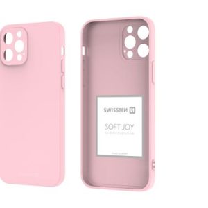 SWISSTEN Soft Joy silikonové pouzdro na iPhone, růžové Model: iPhone 11 Pro