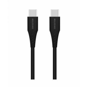 SWISSTEN TPU datový kabel USB-C / USB-C, délka 1,2 m (EKO BALENÍ) Barva: Bílá