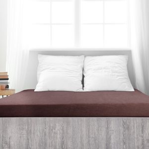 B.E.S. – Petrovice, s.r.o. Prostěradlo Froté PERFECT – Tmavá hnědá Rozměr: 200 x 200