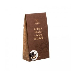 JANEK Lískové ořechy v tmavé čokoládě 150 g