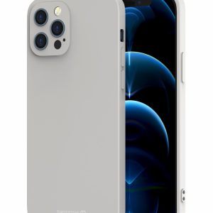 SWISSTEN Soft Joy silikonové pouzdro na iPhone, šedé Model: iPhone 13