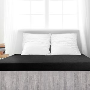 B.E.S. – Petrovice, s.r.o. Prostěradlo Froté PERFECT – Černá Rozměr: 180 x 200