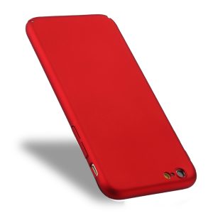 Pogumovaný plastový kryt na iPhone 6 Plus/ 6S Plus – Cardinal Red