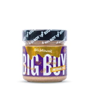 BIG BOY Big Brownie – Lískový krém s kešu a bílou čokoládou 220 g